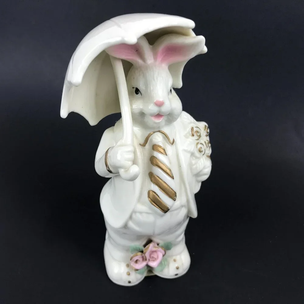 K's Collection Bunny with umbrella